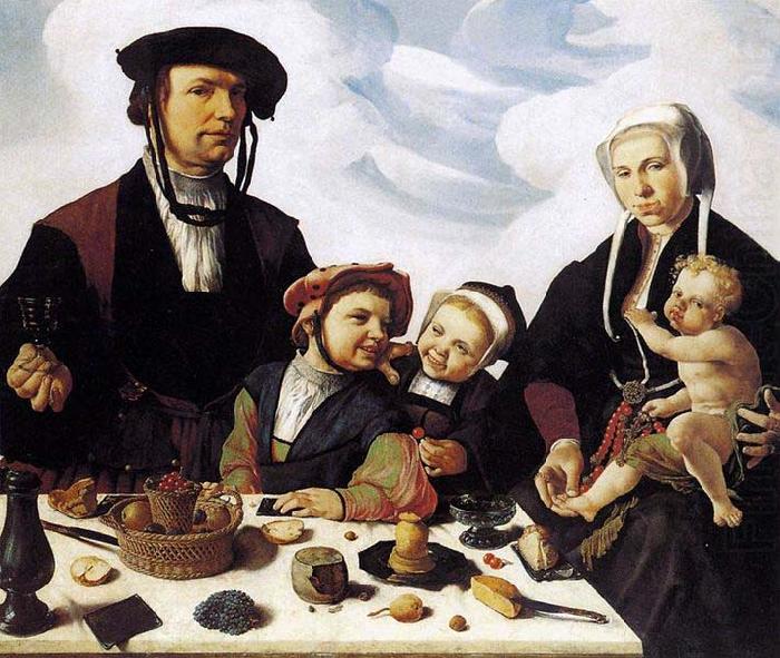Maarten van Heemskerck Family Portrait china oil painting image